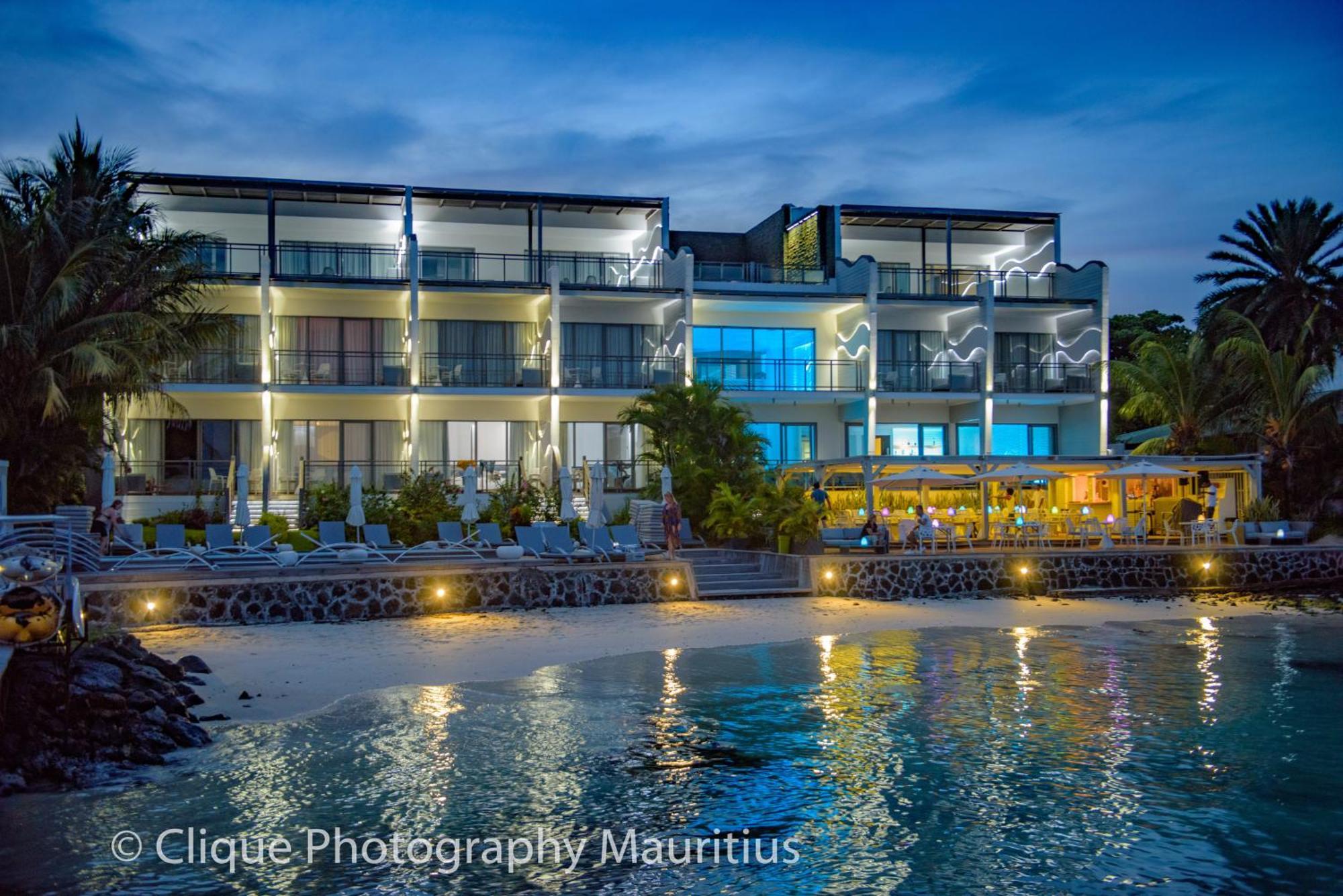 Baystone Boutique Hotel & Spa Grand Baie Exterior foto